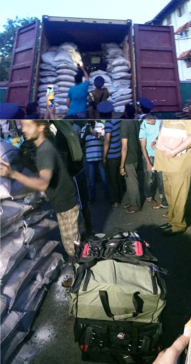 Around 160kg of cocaine found in container truck