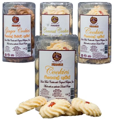 Finagle Lanka introduces three flavoured cookies