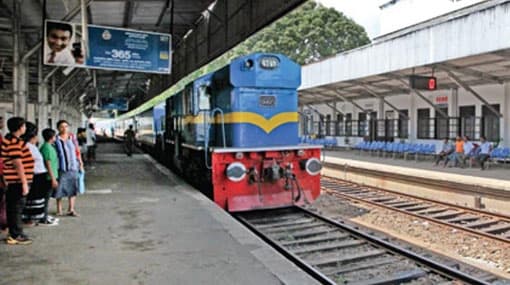 Trains delayed as Yal Devi collides with container truck