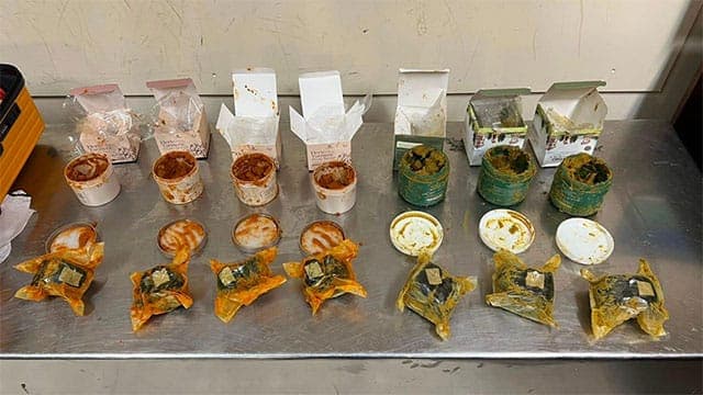 Three Thai nationals arrested with over 5kg of Hashish at BIA