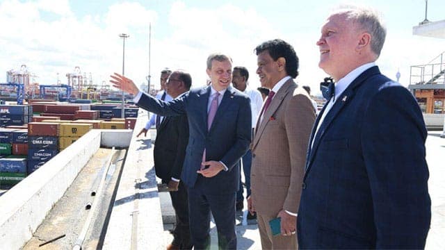 US announces $17 million grant to upgrade Sri Lanka’s port digital systems