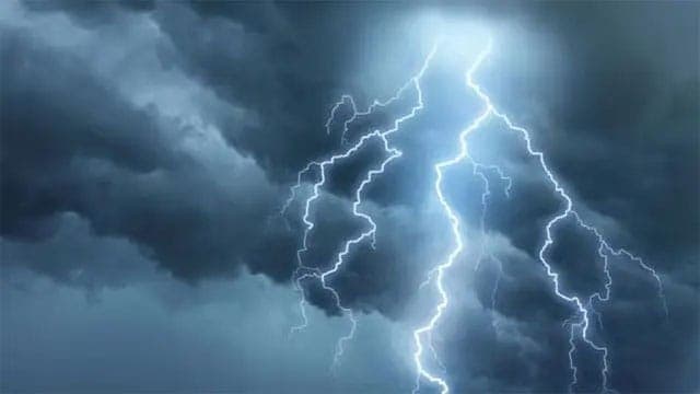 Advisory issued for severe lightning
