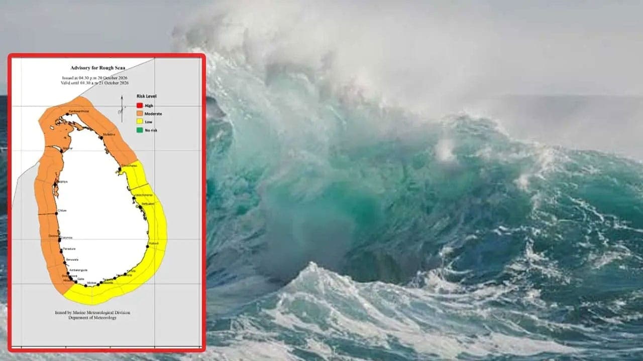 Warning issued for rough seas along western and southern coasts