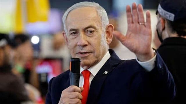 Netanyahu says 'toppling' Iran government only way to end threat