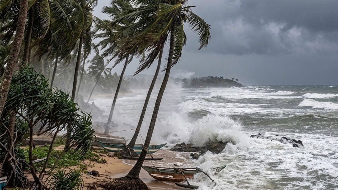 'Red' warning issued for strong winds and rough seas in Bay of Bengal