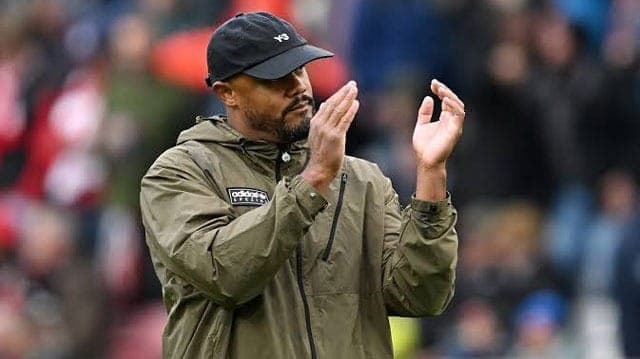 Bayern Munich manager Vincent Kompany taken to hospital after collapsing at training