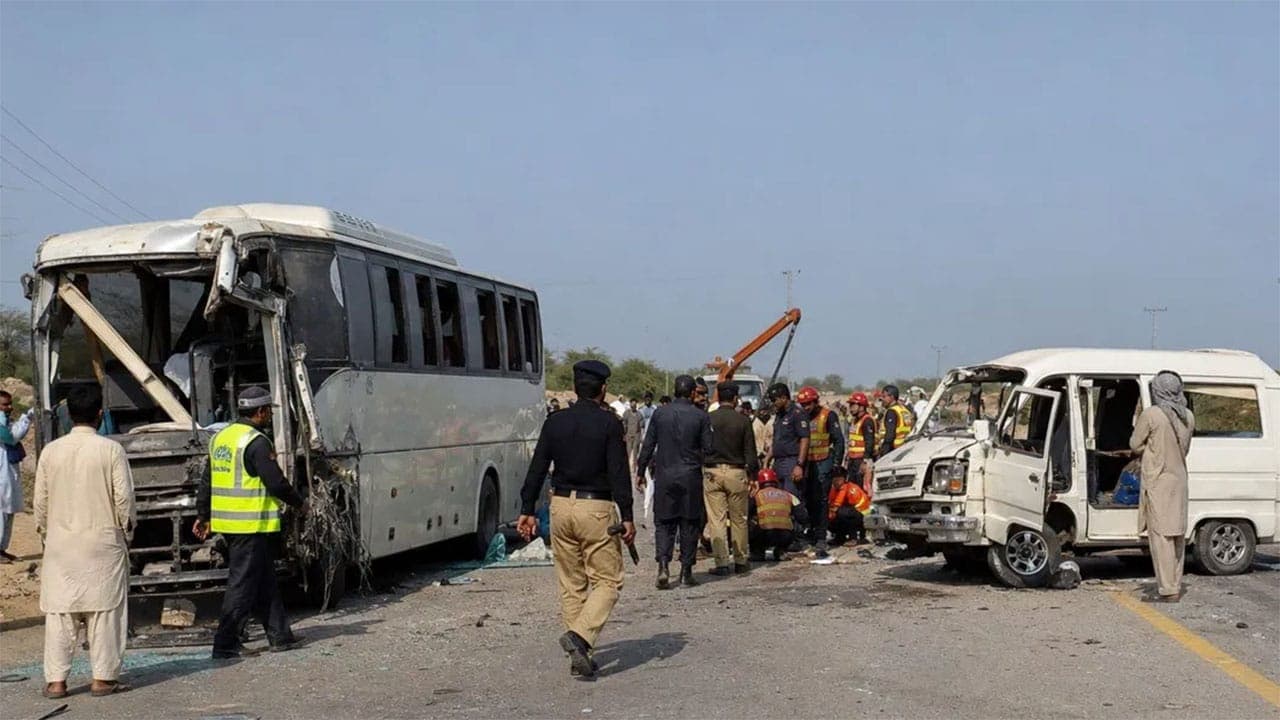 12 killed, over 20 injured in road accident in Pakistan