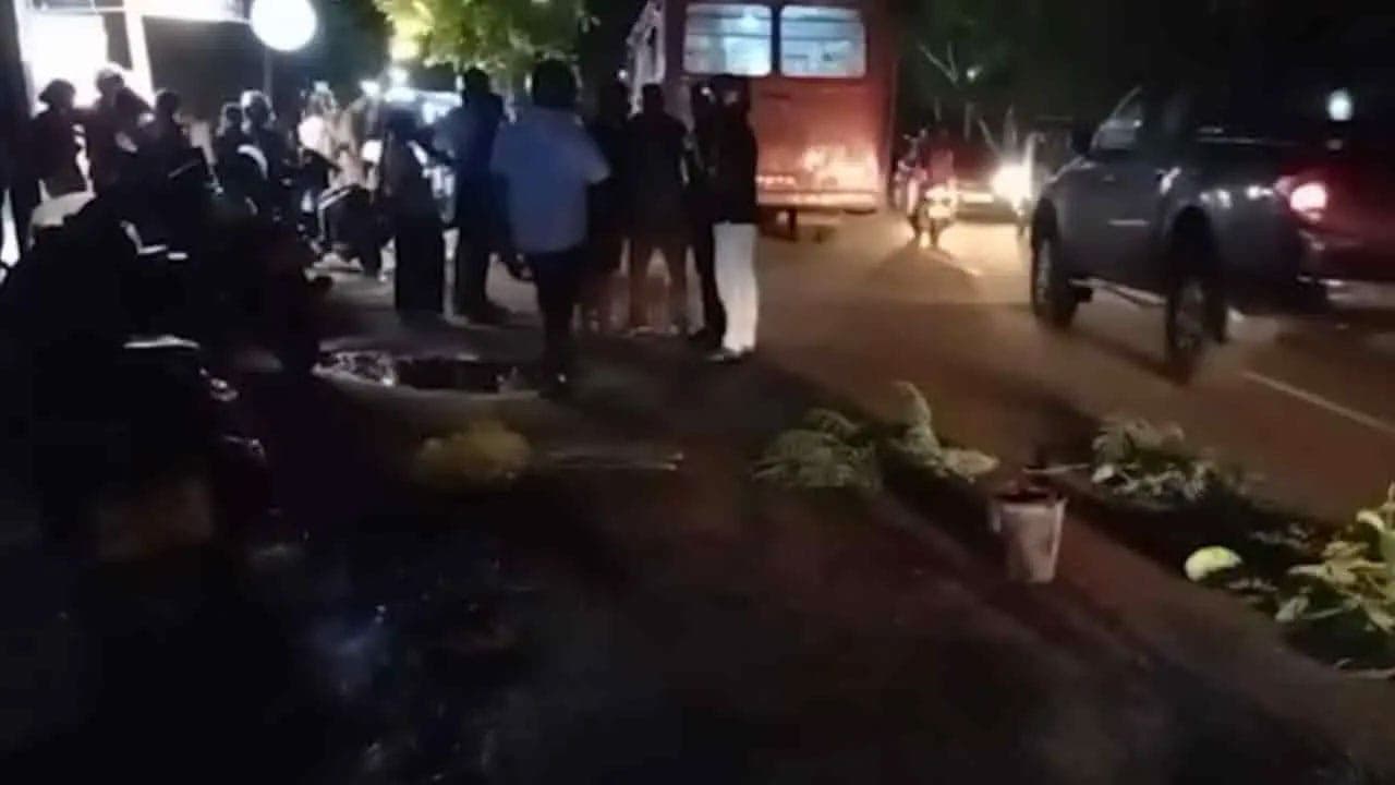 10-year-old girl killed in SLTB bus-motorcycle accident in Anuradhapura