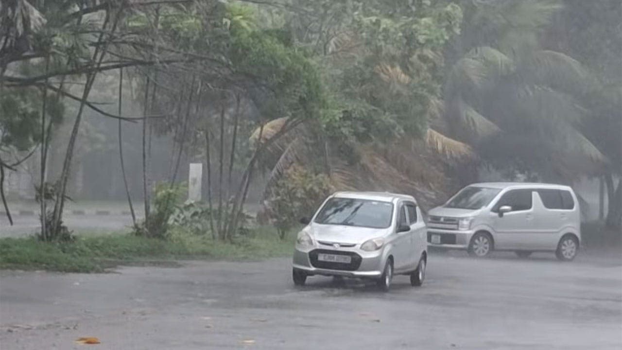 Heavy rainfall expected in parts of the island today