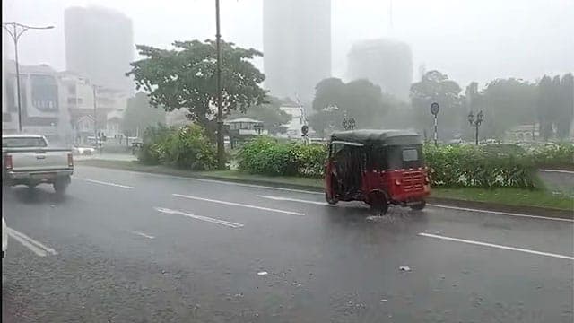 Fairly heavy rainfall expected in parts of the island today