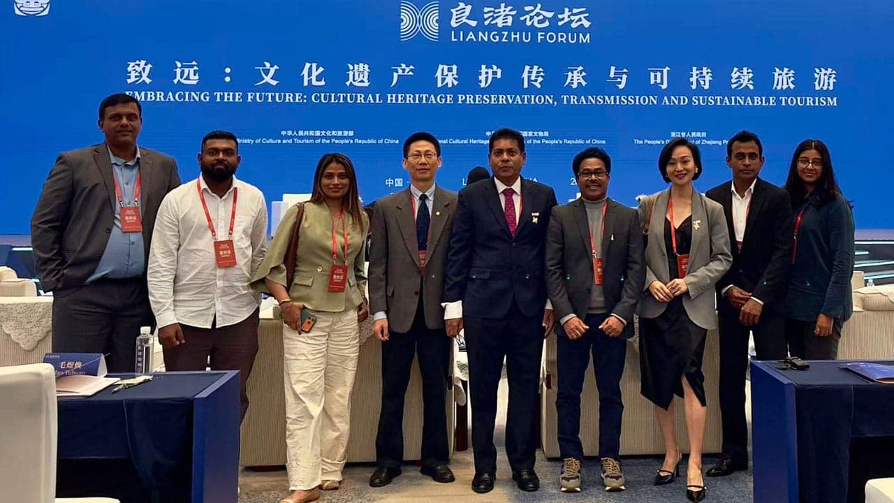 Sri Lanka participates in Fourth Liangzhu Forum in China
