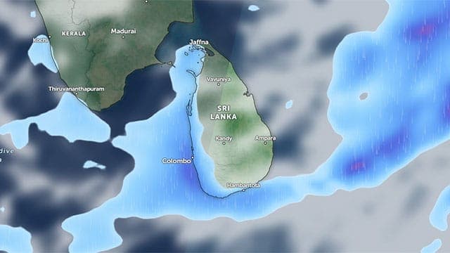 Cyclonic Storm Arnab’s impact on Sri Lanka weakens, showers and strong winds expected