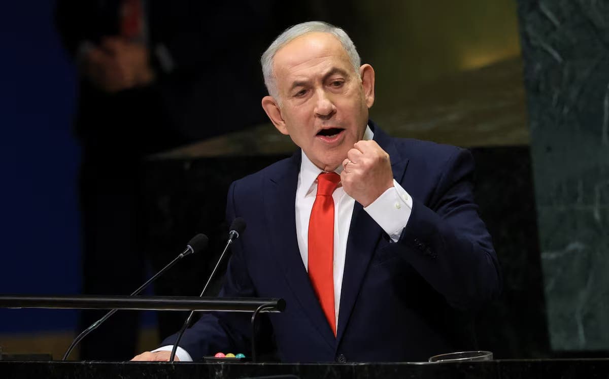Netanyahu's bloc leading Israel election but short of majority, partial results show