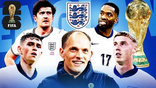 England 2026 World Cup squad confirmed: Foden and Palmer out, Toney and Stones in