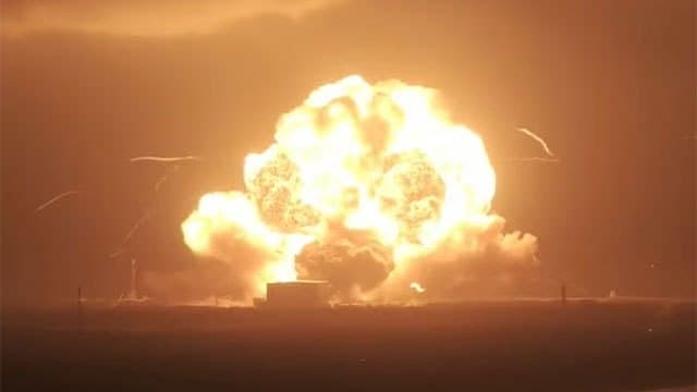 Blue Origin rocket explodes during test, setback for bid to catch Musk’s SpaceX