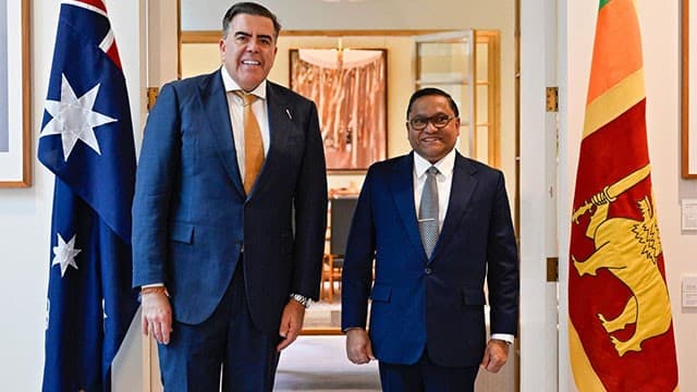 FM Vijitha Herath meets Australia’s Speaker, discuss strengthening parliamentary relations