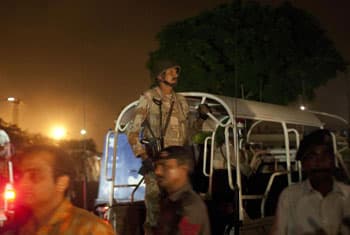 Gunmen storm Pakistan airport, killing at least 13