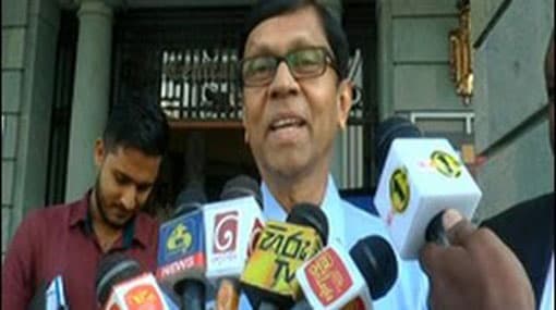 Ajith Nivard Cabraal arrives at Bribery Commission