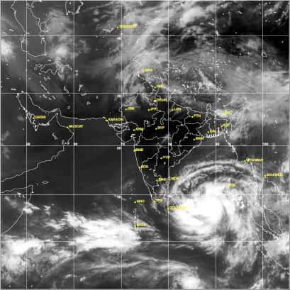 Cyclone ‘Mahasen’ over Bay of Bengal