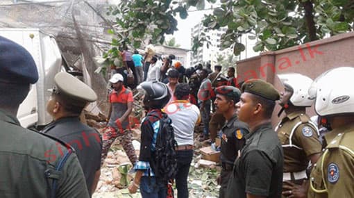 Desperate human and animal cries heard under collapsed building