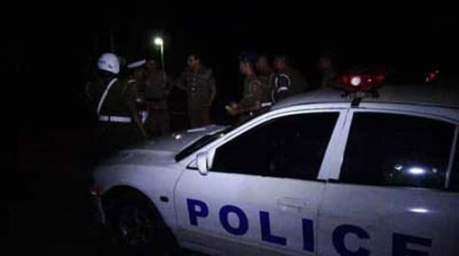 Shots fired at police patrol car in Kilinochchi