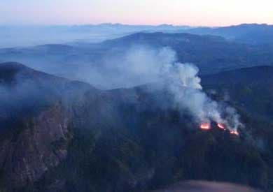 SLAF helicopter deployed to douse Knuckles fire