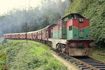 Train services on main line delayed due to an accident