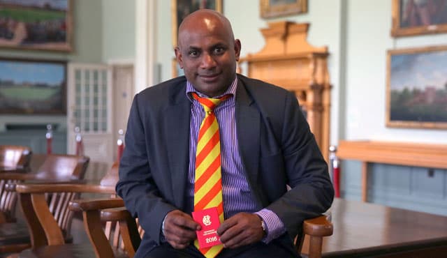 Jayasuriya accepts MCC Honorary Life Membership
