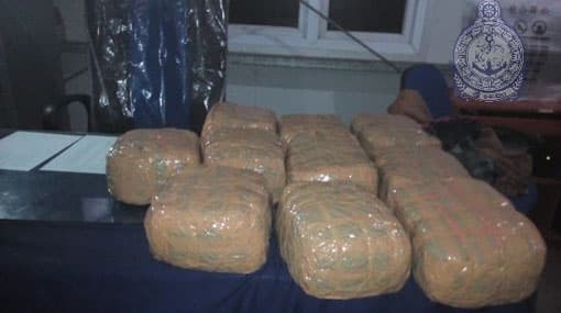 Navy recovers Kerala Cannabis from Mannar – Colombo night mail