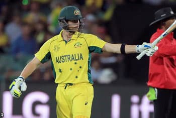 Australia down Pakistan, face India in WC semi-finals