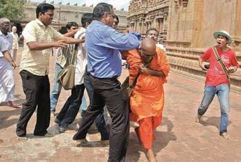 VIDEO: Three remanded over assault on Buddhist Monk in India