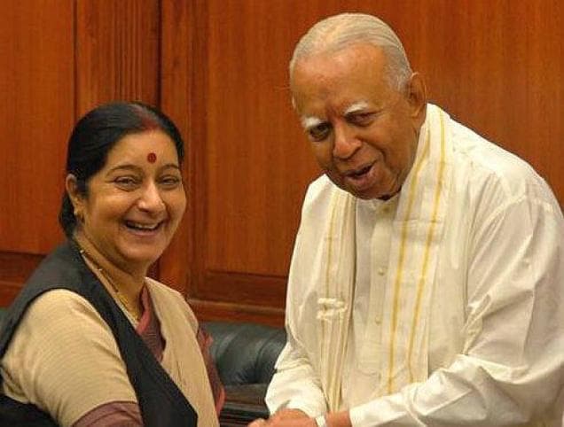 TNA delegation meets Sushma
