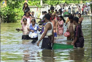 Over 23,000 people affected by heavy rains and floods