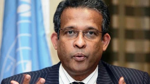Sri Lanka says relations with US on upward trajectory