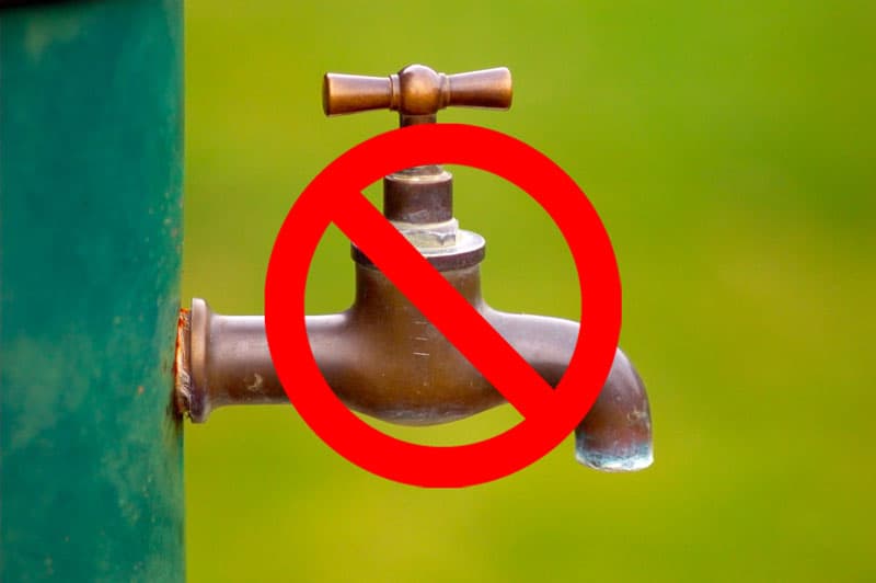 Six-hour water cut tomorrow