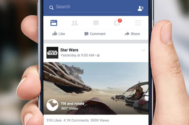 Facebook introduces 360 degree photos