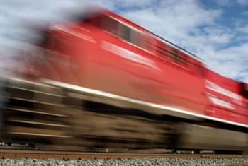 Three injured in van-train collision