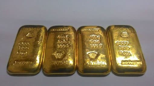 Two Sri Lankans held in India with gold biscuits