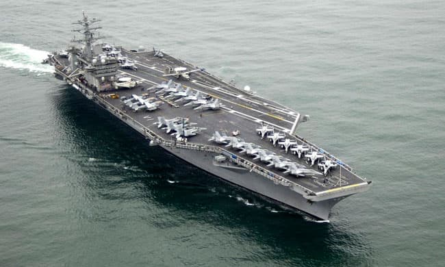 US aircraft carrier to visit Sri Lanka for first time in 32 years