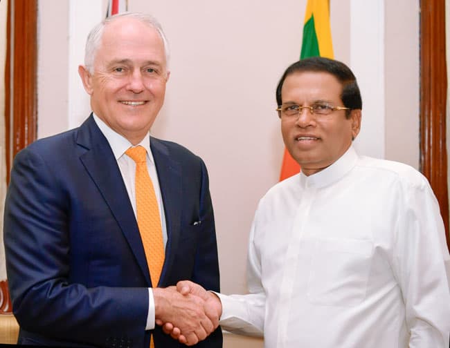 Australian PM hails Sri Lanka’s reconciliation programme