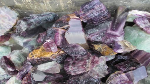 NBT on rough precious stones to be removed