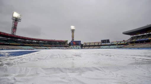 Day 2 called of due to rain in Kolkata