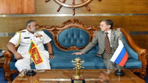 Navy Commander convenes with Russian Ambassador