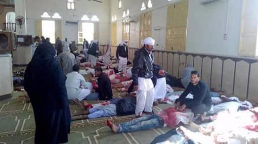 More than 200 killed as Egypt militants attack mosque in Sinai