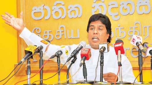 UNP and SLFP responsible for deferment of polls – Jayantha