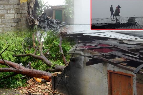 Storm leaves 7 dead, 5 missing and 20,000 affected