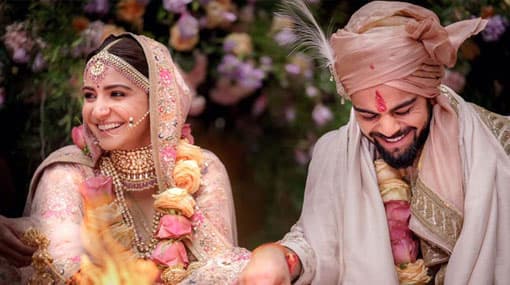 Virat Kohli weds Anushka Sharma in Italy