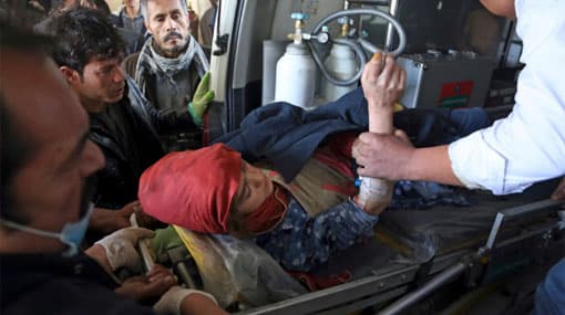 More than 40 dead and dozens wounded in multiple Kabul blasts