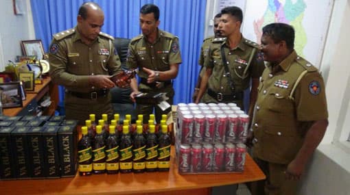 Unauthorized alcohol peddler detained in Hatton