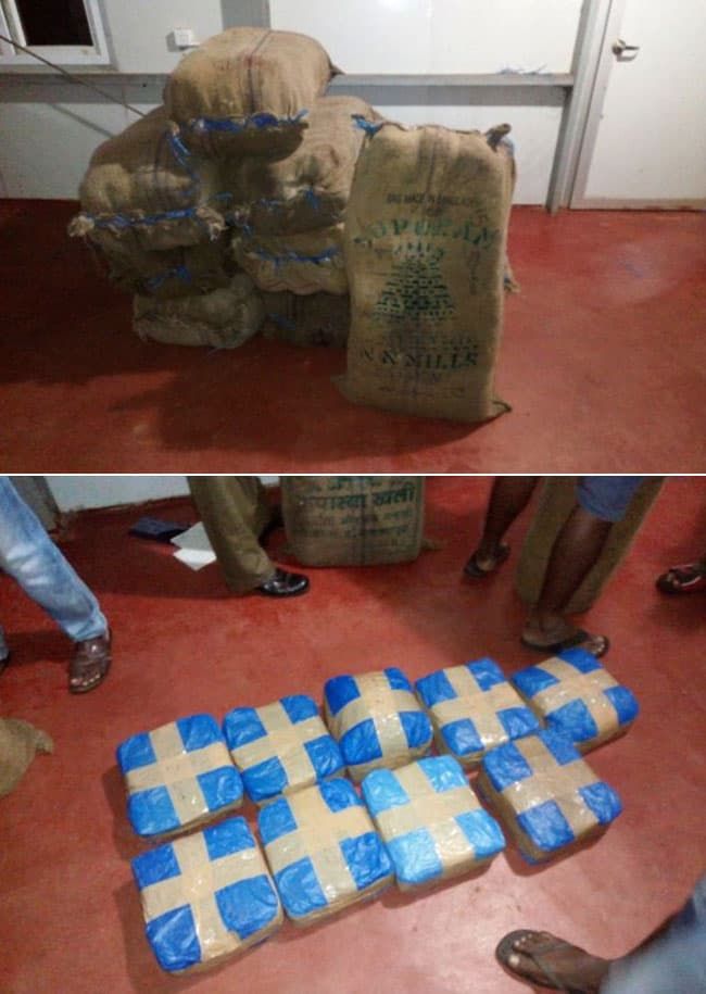 356kg of Kerala Cannabis found in Kayakkuli